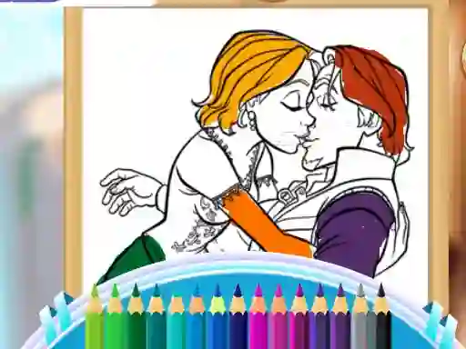 Leikur Beauty Queen Coloring Book á netinu
