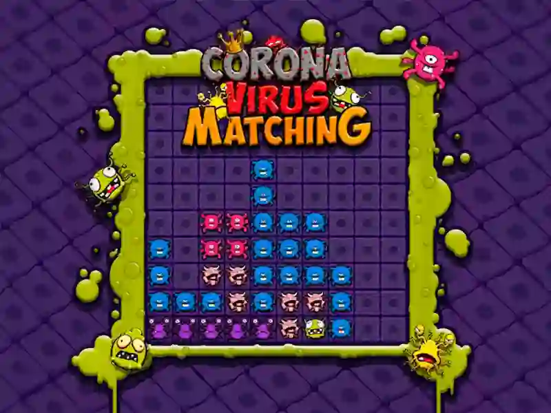 Leikur Corona Virus Matching á netinu
