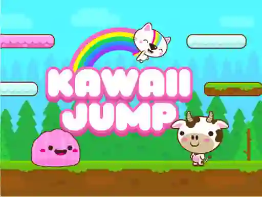 Leikur Kawaii Jump á netinu