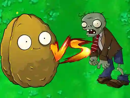 Leikur Potato vs Zombies á netinu