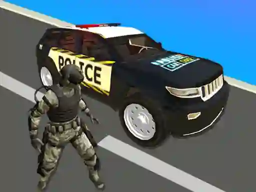 Leikur Police Car Chase á netinu