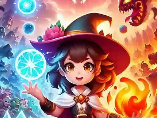 Leikur Mage Adventure: Mighty Raid á netinu