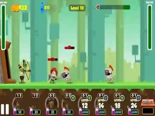 Leikur Battle of Heroes á netinu