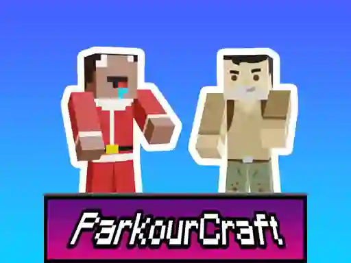 Leikur Parkour Craft Noob Steve á netinu