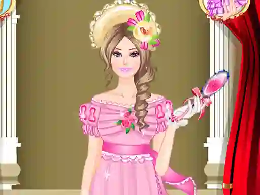 Leikur Barbie Vintage Dress up á netinu