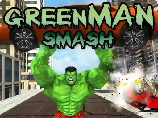 Leikur Green Man Smash á netinu
