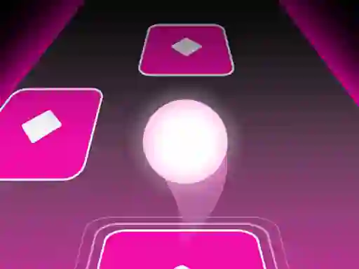 Leikur Dancing HOP: Tiles Ball EDM Rush á netinu