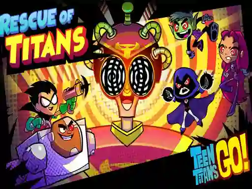 Leikur Teen Titans Go Rescue of Titans á netinu