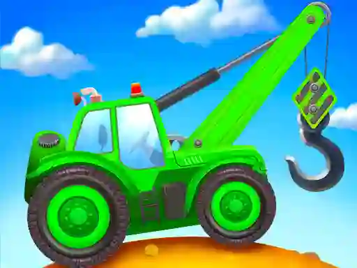 Leikur Real Construction Kids Game á netinu