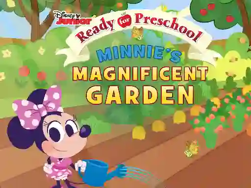 Leikur Ready For Preschool Minnie's Magnificent Garden á netinu