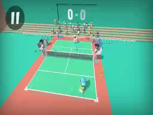 Leikur Funny swipe Tennis á netinu