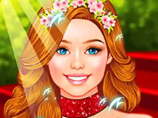 Leikur Super Stars Dress-up For-Girls á netinu
