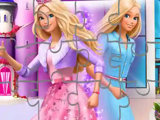 Leikur Barbie Princess Adventure Jigsaw á netinu