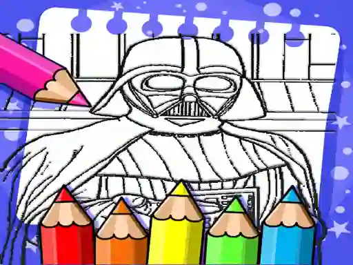 Leikur Darth Vader Coloring Book á netinu