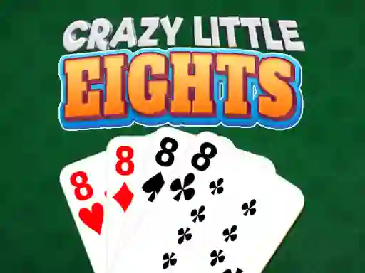 Leikur Crazy Little Eights á netinu