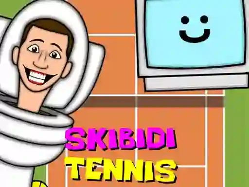 Leikur Skibidi Toilet Tennis á netinu