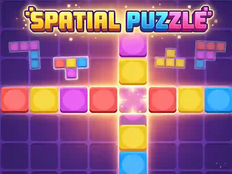 Leikur Spatial puzzle á netinu