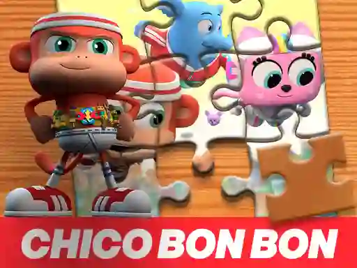 Leikur Chico Bon Bon Jigsaw Puzzle á netinu