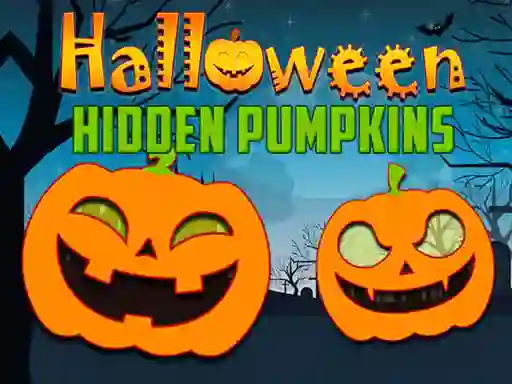 Leikur Halloween Hidden Pumpkins á netinu