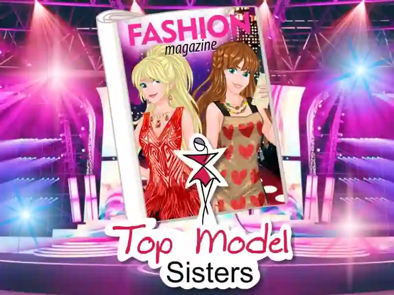 Leikur Top model sisters á netinu
