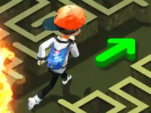 Leikur Labo 3d Maze á netinu