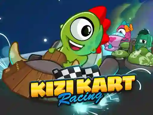 Leikur Kizi Kart Racing á netinu
