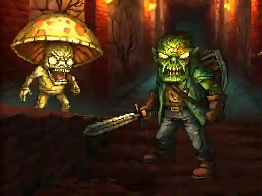 Leikur Monster Slayer Merge & Survive á netinu
