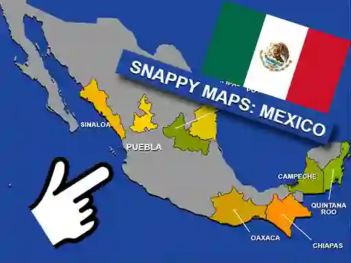 Leikur Scatty Maps Mexico á netinu