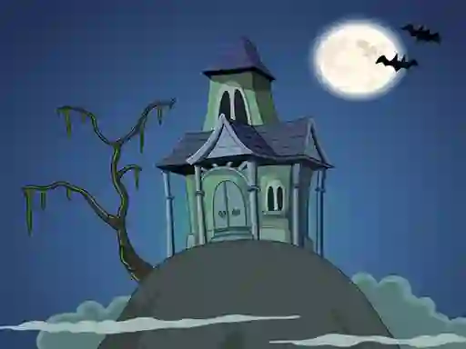Leikur Haunted House Hidden Ghost á netinu