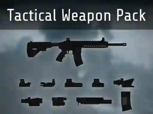 Leikur Tactical Weapon Pack á netinu
