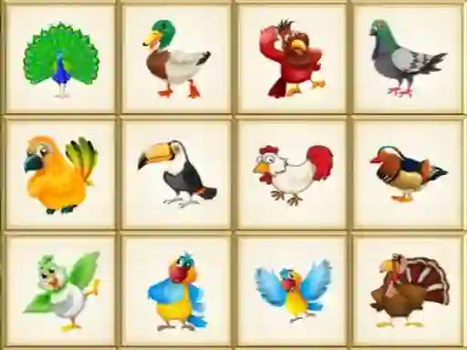 Leikur Birds Board Puzzles á netinu