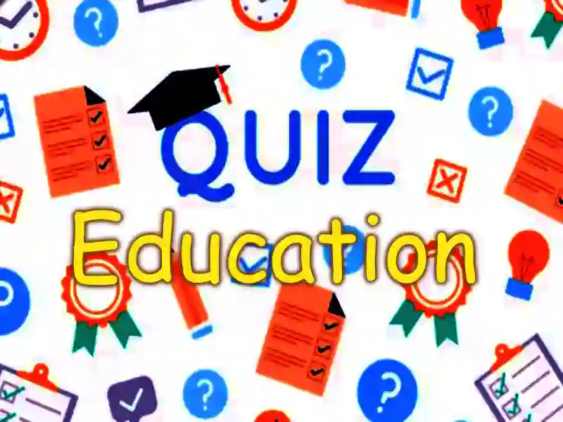 Leikur Quiz Education á netinu