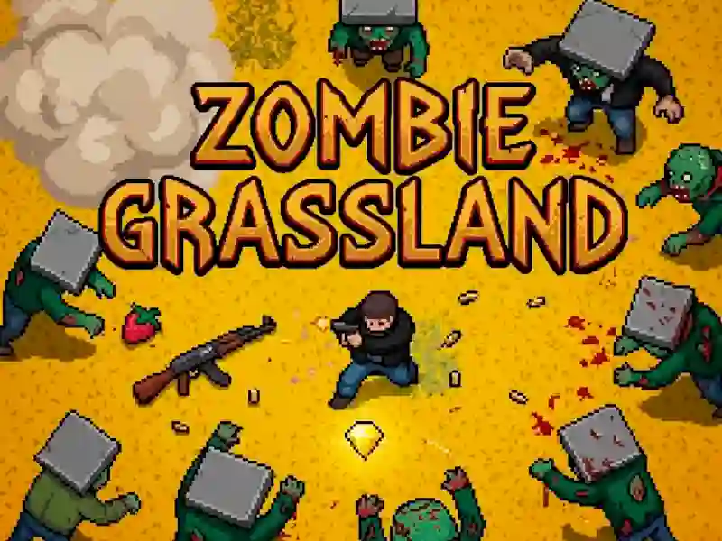 Leikur Zombie Grassland á netinu