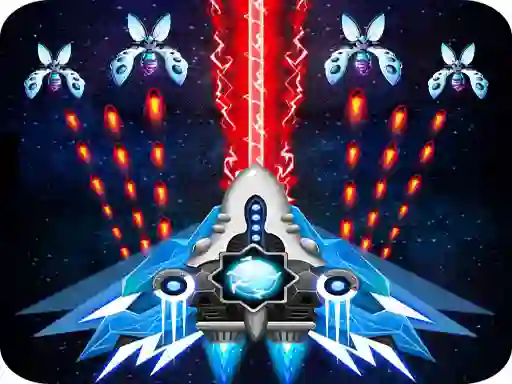 Leikur 2D Space Shooter á netinu