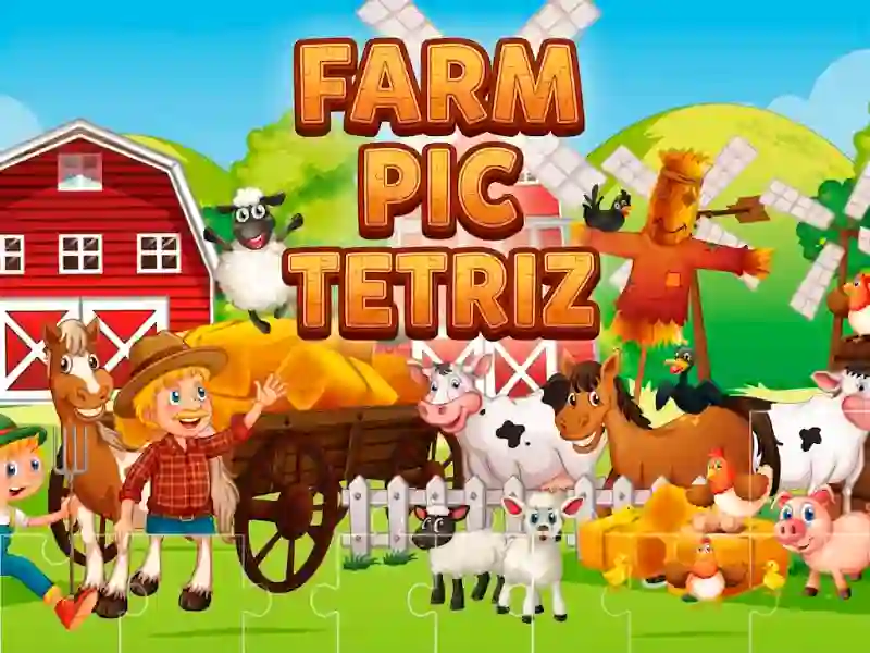 Leikur Farm Pic Tetriz á netinu
