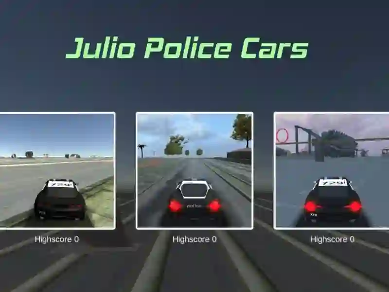 Leikur Julio Police Cars á netinu