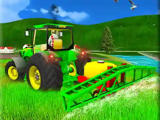 Leikur Indian Tractor Farm Simulator á netinu