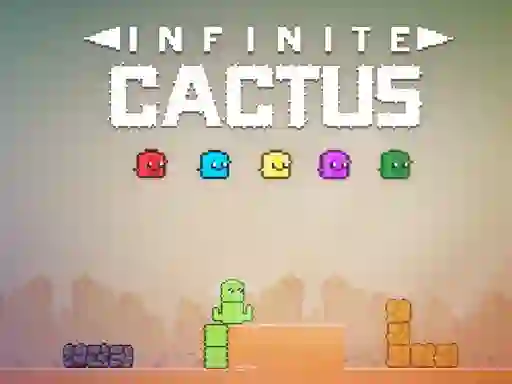 Leikur Infinite Cactus á netinu