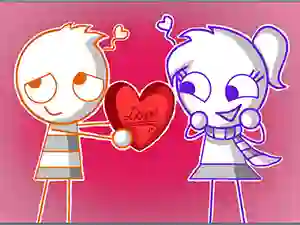 Leikur Valentines Hidden Stars á netinu