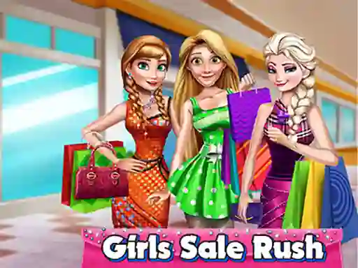Leikur Girls Sale Rush á netinu