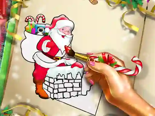 Leikur Santa Christmas Coloring á netinu