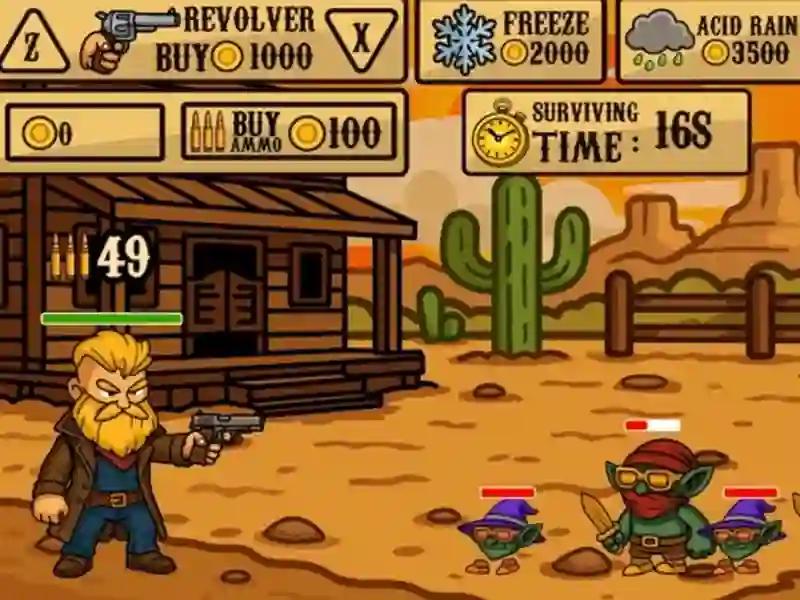 Leikur Gunslinger Legend á netinu