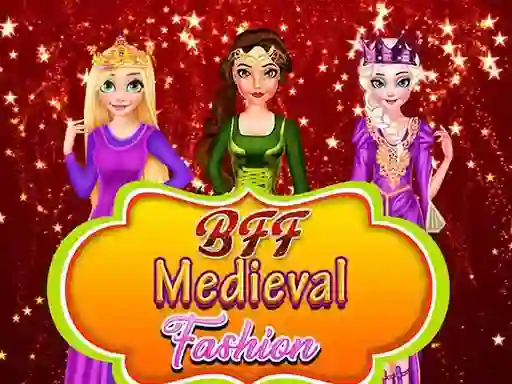 Leikur BFF: Medieval Fashion á netinu