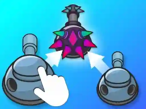 Leikur Cannon Merge á netinu