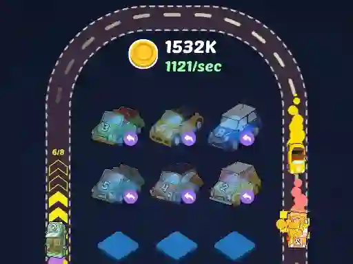 Leikur Merge Car á netinu