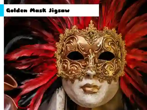 Leikur Golden Mask Jigsaw á netinu