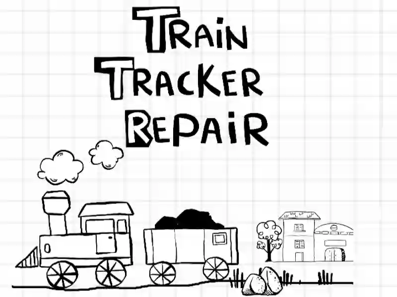 Leikur Train Tracker Repair á netinu