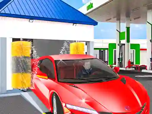 Leikur Gas Station: Car Parking á netinu