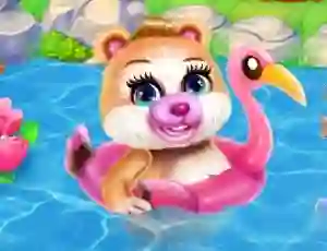 Leikur Cute Bear Caring á netinu