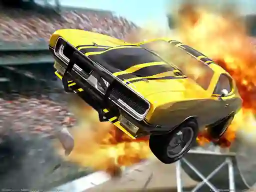 Leikur Extreme Car Stunt 3d á netinu